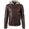 Męska skórzana kurtka Mauritius kasztanowa MMRylo - readytowear