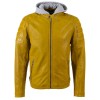Męska skórzana kurtka Mauritius Curry Yellow MMRylo – Kurtki skórzane