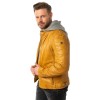 Męska skórzana kurtka Mauritius Ciemnożółta MMRylo - readytowear