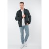 Męska skórzana kurtka Mauritius granatowa MMSahol – Kurtki skórzane