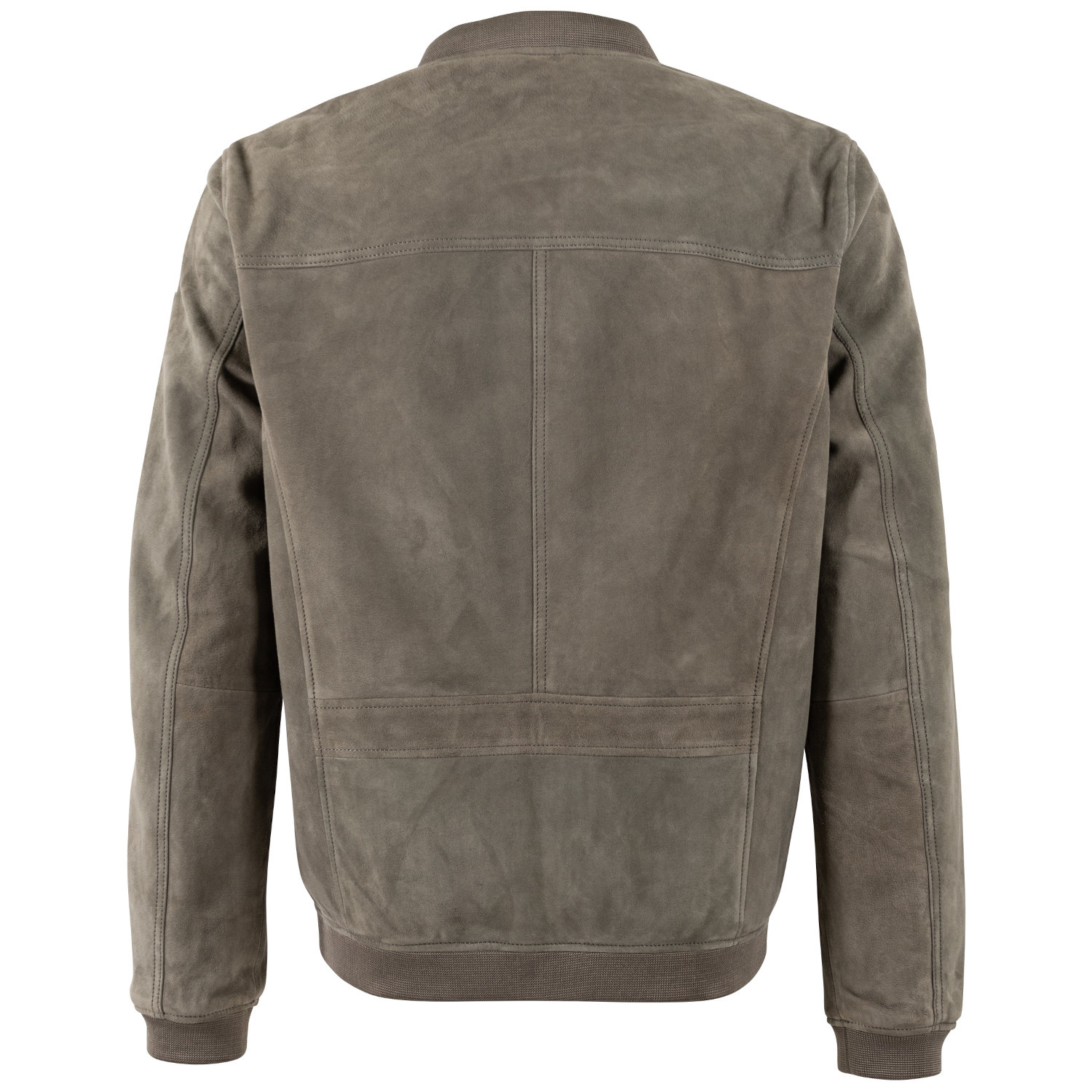 Męska skórzana kurtka Mauritius Jasnooliwkowa MMSahol – Kurtki skórzane