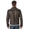 Męska skórzana kurtka Mauritius Antyczny beż MMSantiago – Kurtki skórzane