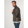 Męska skórzana kurtka Mauritius Antyczny beż MMSantiago – Kurtki skórzane