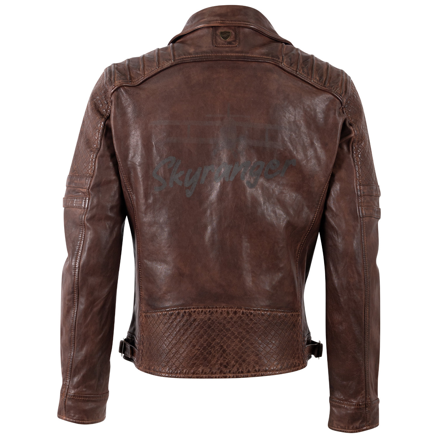 Męska skórzana kurtka Mauritius Whiskey MMSkypilot