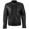Męska skórzana kurtka Mauritius Czarna MMTibor – Kurtki skórzane