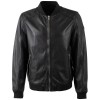 Męska skórzana kurtka Mauritius Czarna MMTorino – Kurtki skórzane