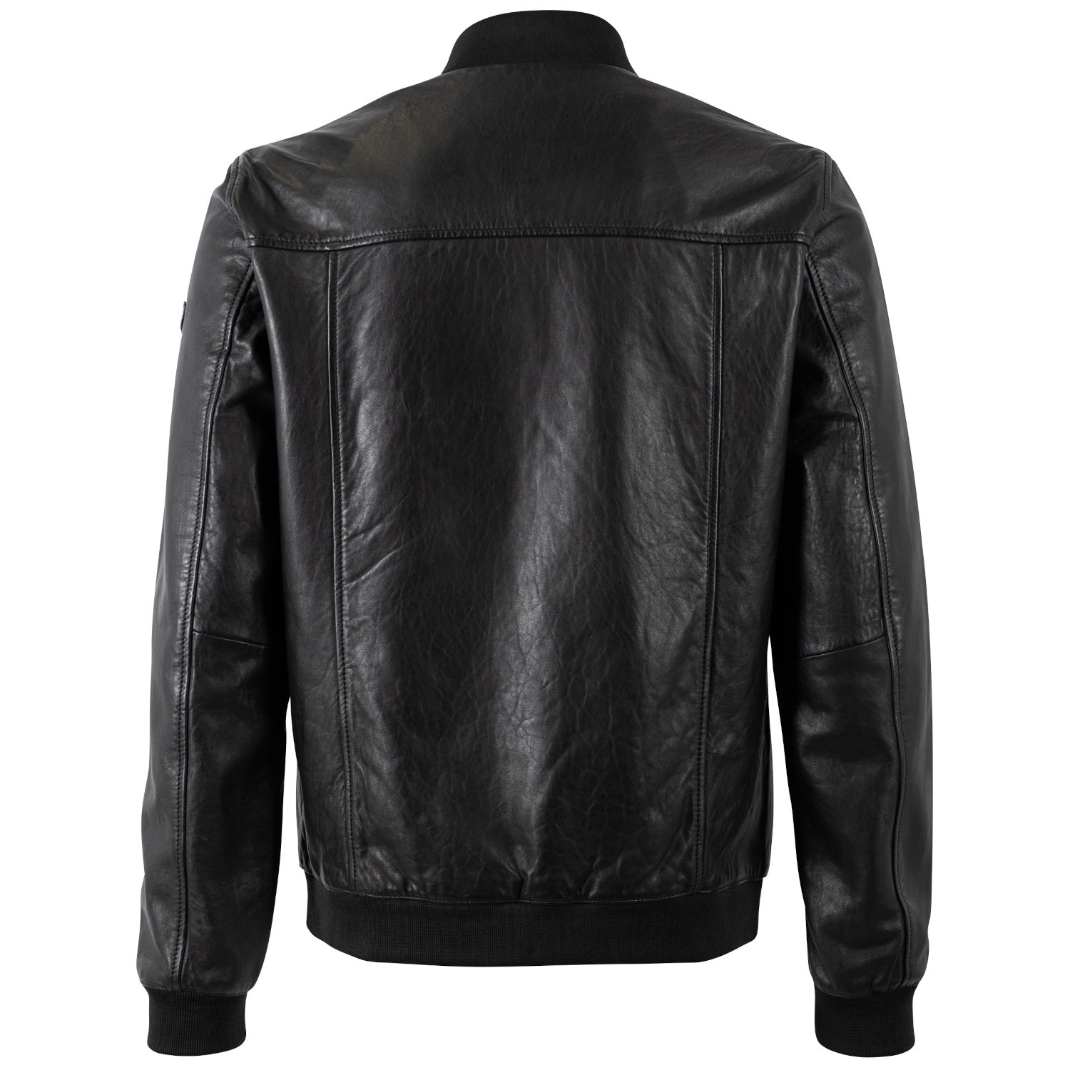 Męska skórzana kurtka Mauritius Czarna MMTorino – Kurtki skórzane