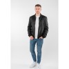 Męska skórzana kurtka Mauritius Czarna MMTorino – Kurtki skórzane