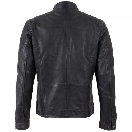 Męska skórzana kurtka Mauritius granatowa MMVitum