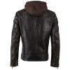 Męska skórzana kurtka Mauritius Czarna Vintage MMWanjo