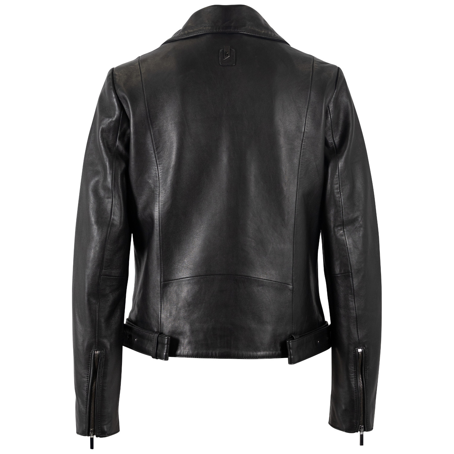 Kurtka skórzana damska Mauritius Srebrno-czarna MSWVilja – Kurtki skórzane