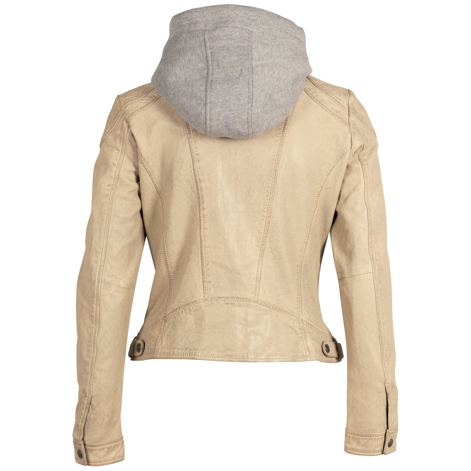 Kurtka skórzana damska Mauritius Off White MWAdila – Kurtki skórzane