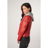 Skórzana Kurtka Damska Mauritius Czerwona MWAdila – Kurtki skórzane