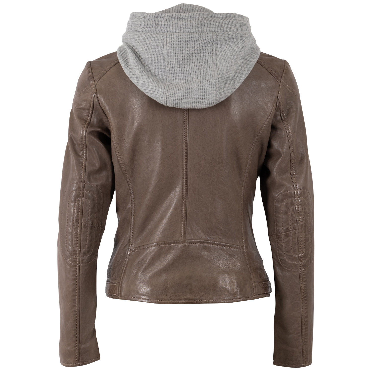 Kurtka skórzana damska Mauritius jasnobrązowa MWAlani – Kurtki skórzane