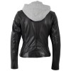 Kurtka skórzana damska Mauritius Czarna MWAlani – Kurtki skórzane