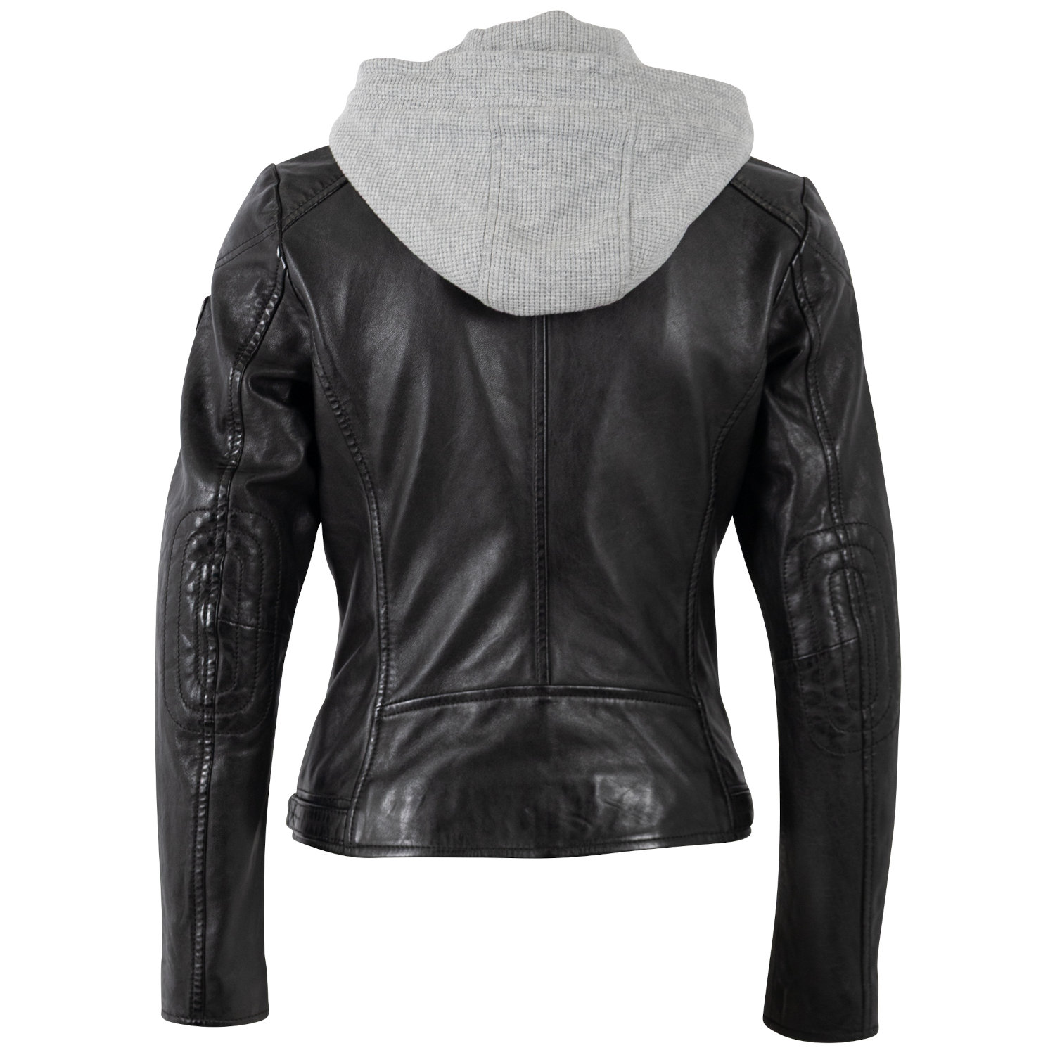 Kurtka skórzana damska Mauritius Czarna MWAlani – Kurtki skórzane