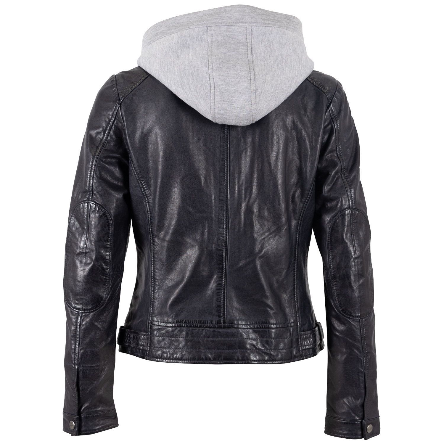 Kurtka skórzana damska Mauritius Ciemnogranatowa MWAleni – Kurtki skórzane