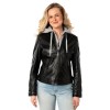Kurtka skórzana damska Mauritius Czarna MWAleni - readytowear