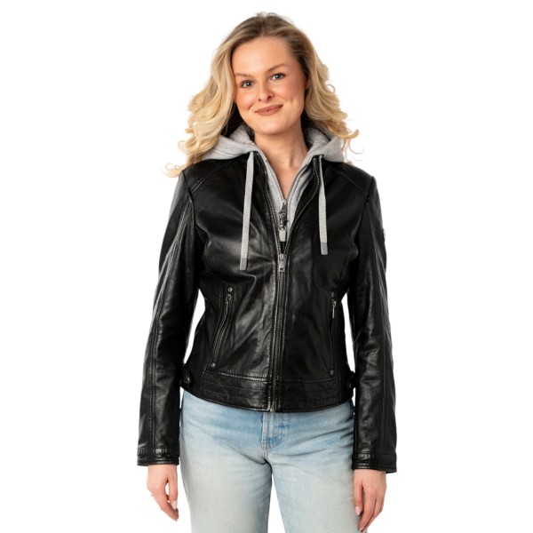 Kurtka skórzana damska Mauritius Czarna MWAleni