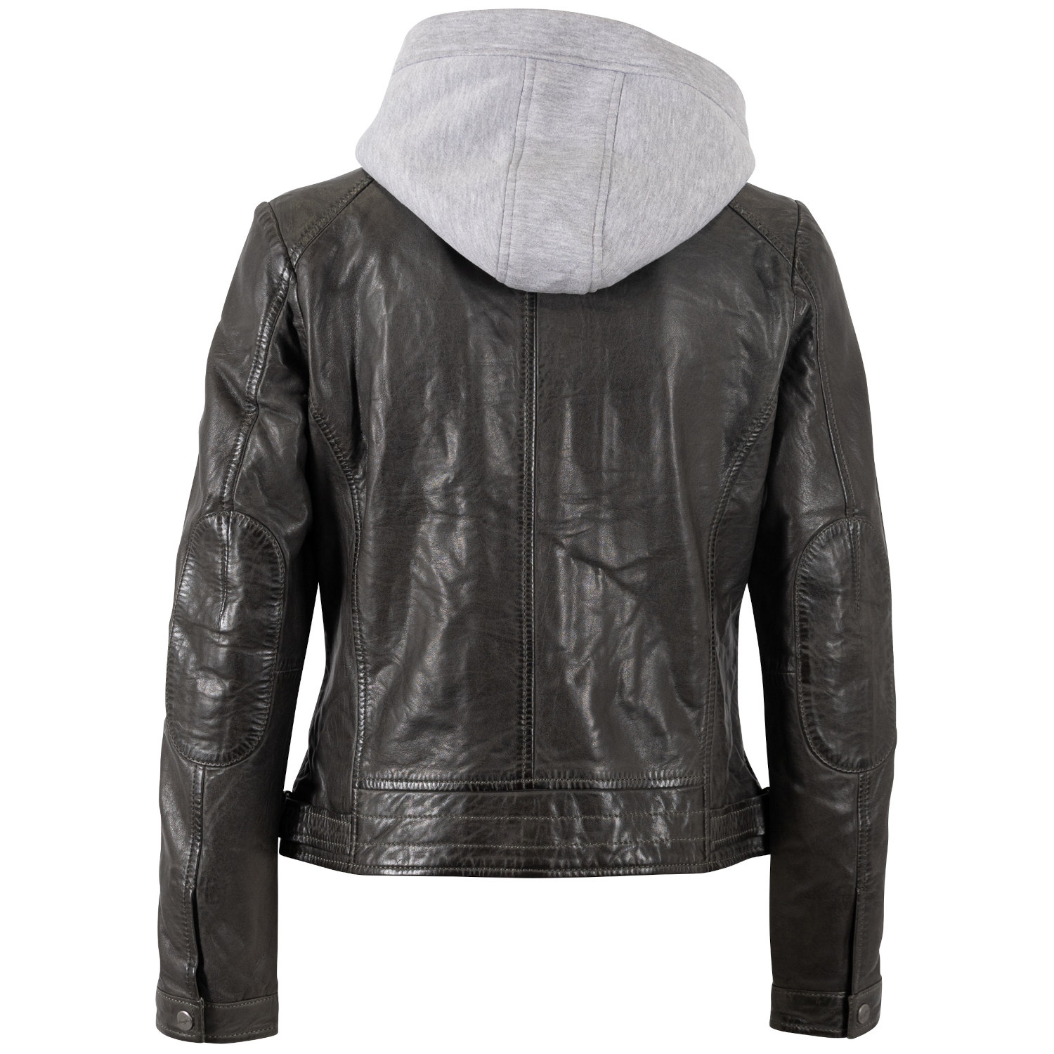 Kurtka skórzana damska Mauritius Ciemna oliwka MWAleni – Kurtki skórzane