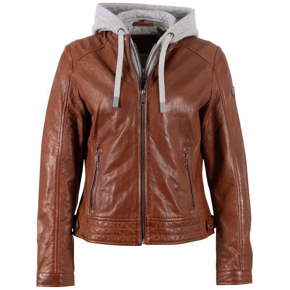 Kurtka skórzana damska Mauritius Whiskey MWAleni - readytowear