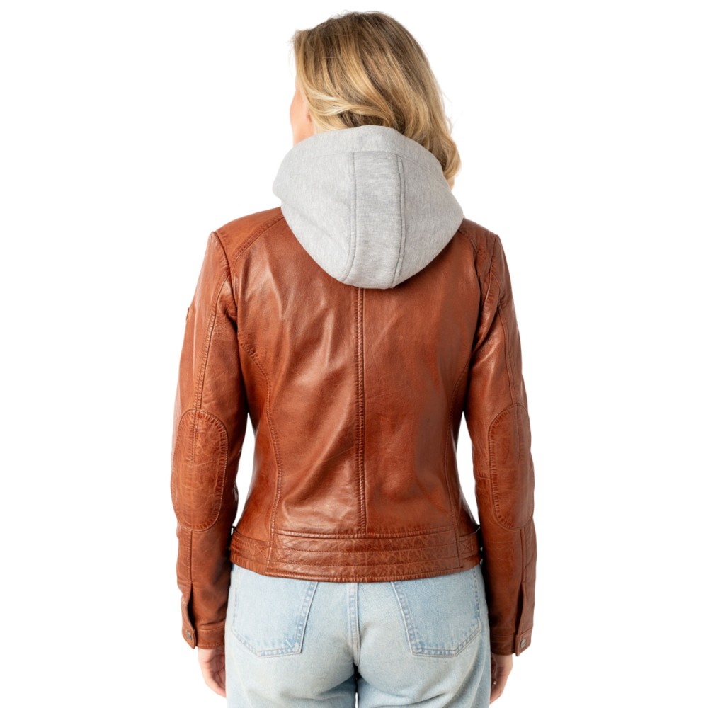 Kurtka skórzana damska Mauritius Whiskey MWAleni