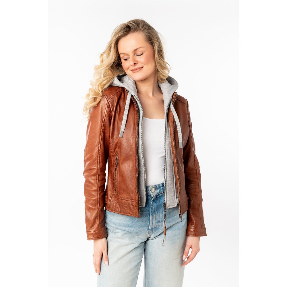 Kurtka skórzana damska Mauritius Whiskey MWAleni - readytowear