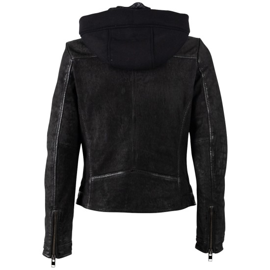Kurtka skórzana damska Mauritius Czarna MWAlyka