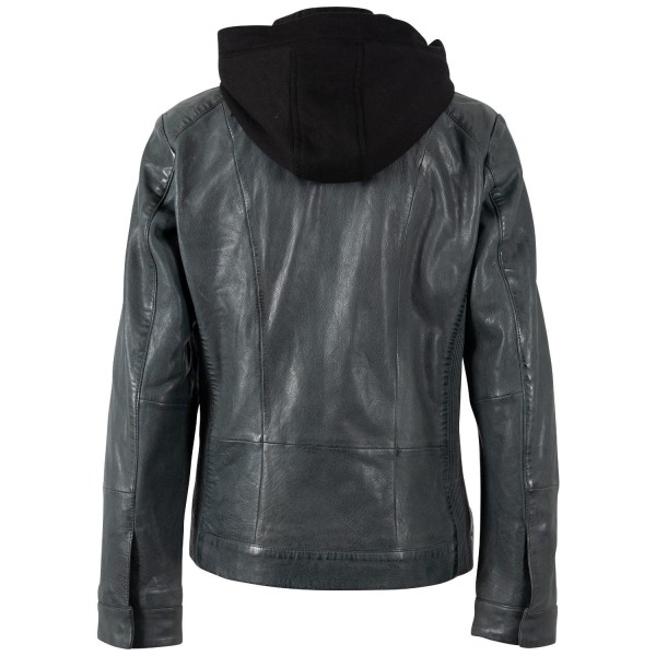 Kurtka skórzana damska Mauritius Ciemnozielona MWAmika