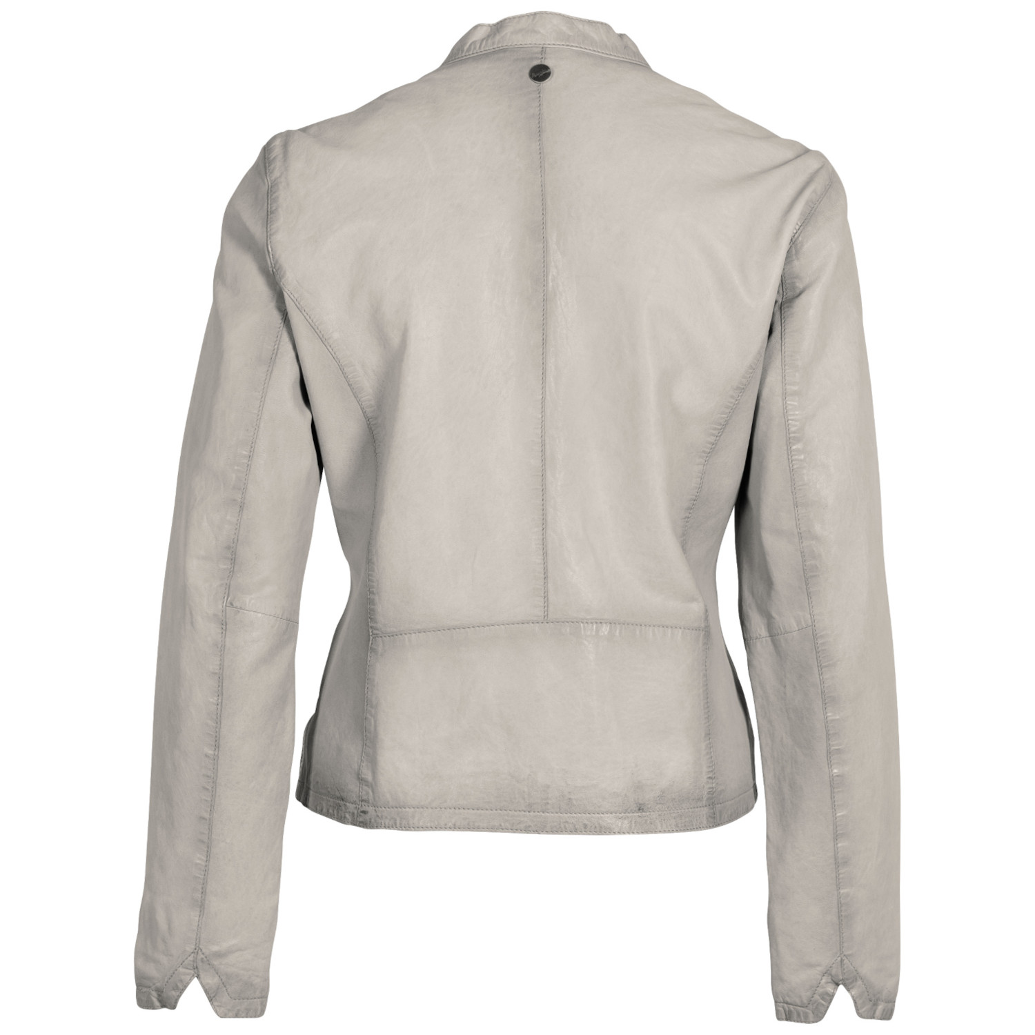 Kurtka skórzana damska Mauritius srebrnoszara MWAndriana – Kurtki skórzane Kurtka skórzana damska Mauritius srebrnoszara MWAndriana – Kurtki skórzane