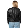 Kurtka skórzana damska Mauritius Czarna MWArmaly – Kurtki skórzane