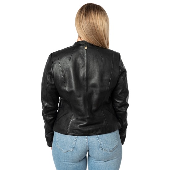 Kurtka skórzana damska Mauritius Czarna MWArmaly Kurtka skórzana damska Mauritius Czarna MWArmaly