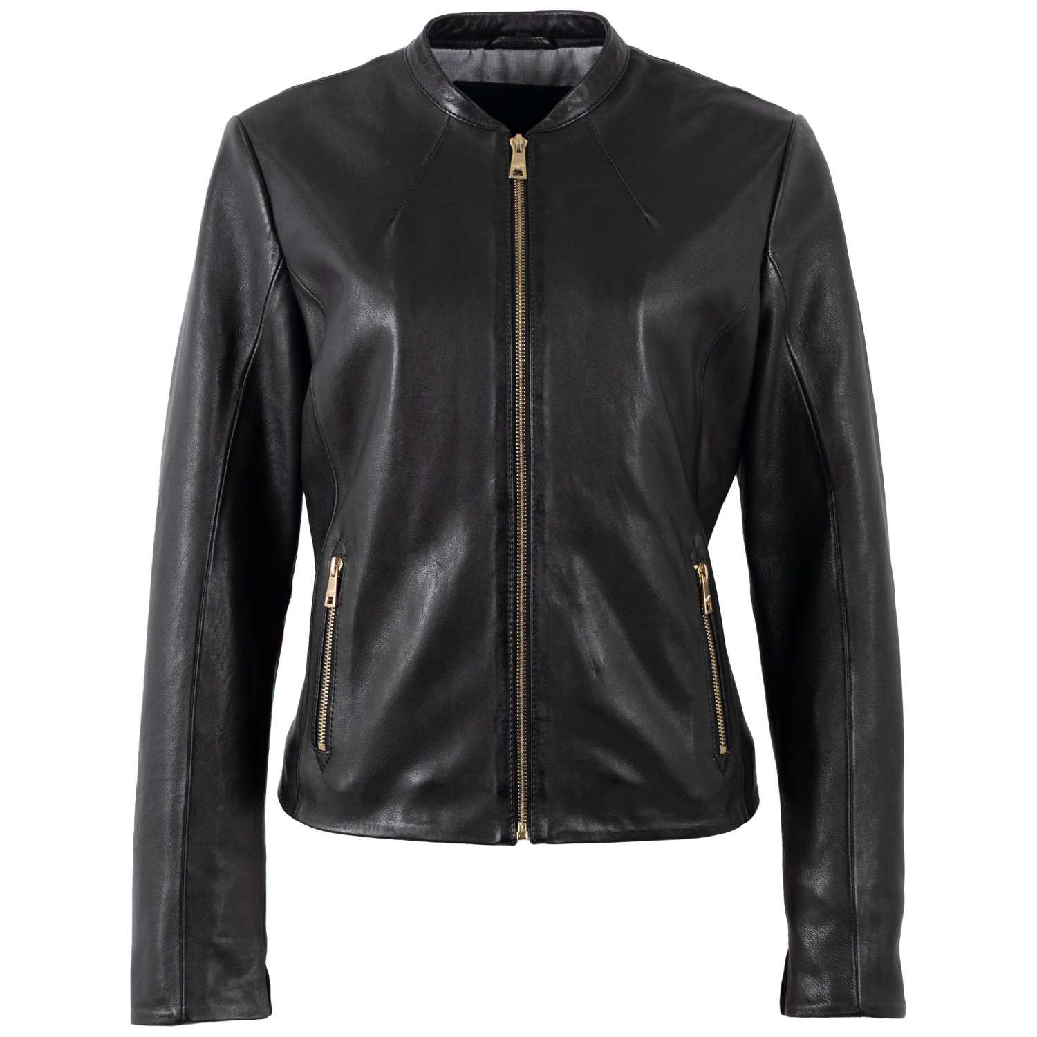 Kurtka skórzana damska Mauritius Czarna MWArmaly – Kurtki skórzane