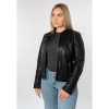 Kurtka skórzana damska Mauritius Czarna MWArmaly – Kurtki skórzane