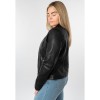 Kurtka skórzana damska Mauritius Czarna MWArmaly – Kurtki skórzane