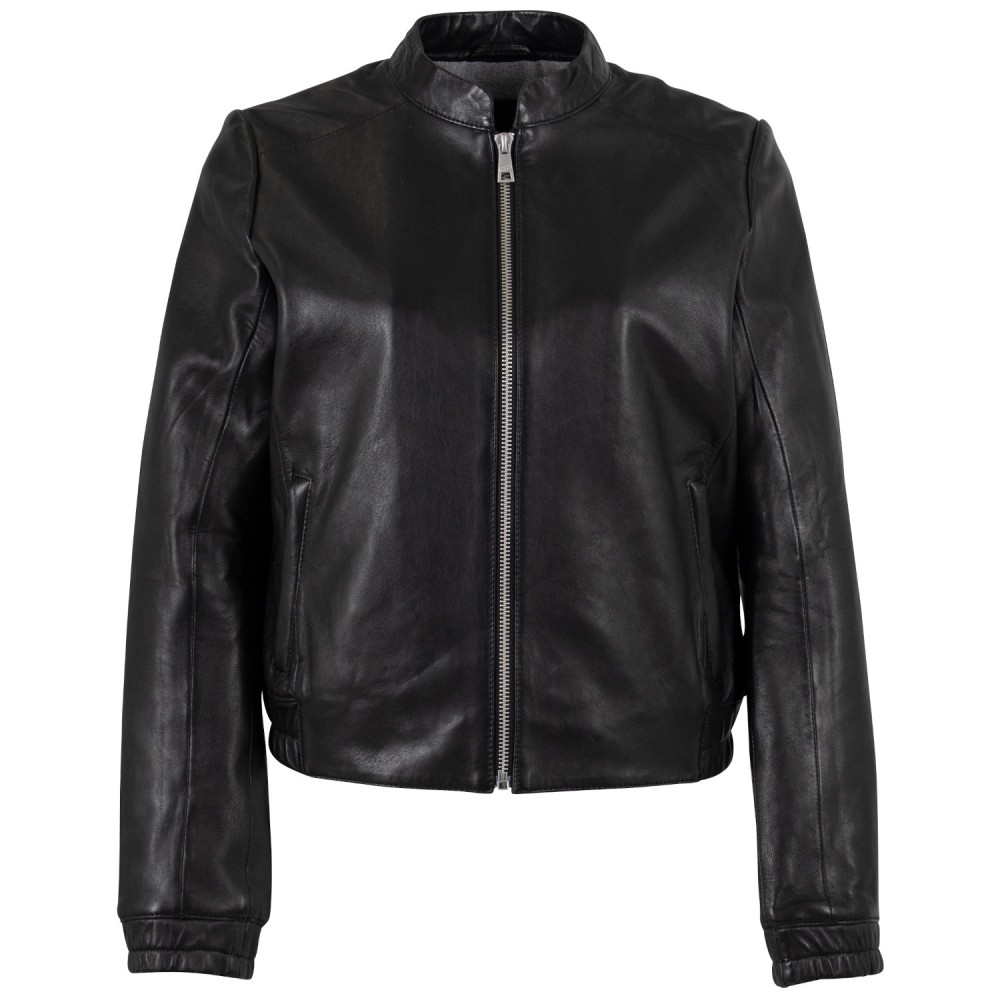 Kurtka skórzana damska Mauritius Czarna MWAshli