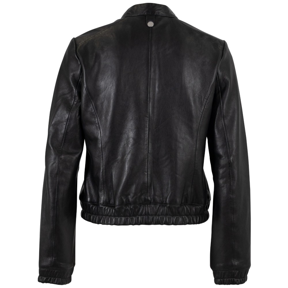 Kurtka skórzana damska Mauritius Czarna MWAshli