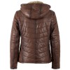 Kurtka skórzana damska Mauritius Ciemna whisky MWAurora – Kurtki zimowe