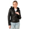 Kurtka skórzana damska Mauritius Czarna MWAydana – Kurtki skórzane