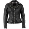 Kurtka skórzana damska Mauritius Czarna MWBajah