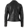 Kurtka skórzana damska Mauritius Czarna MWBajah