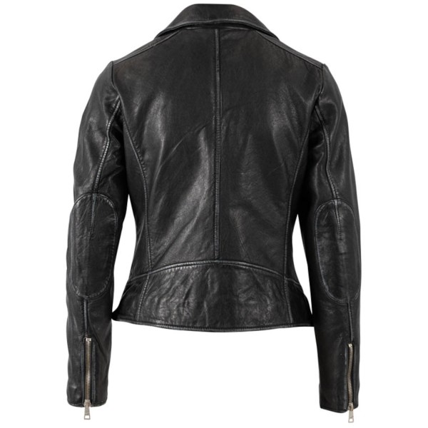Kurtka skórzana damska Mauritius Czarna MWBajah