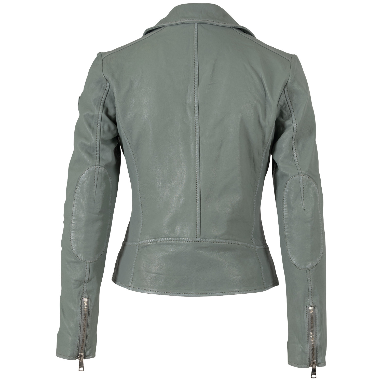 Kurtka skórzana damska Mauritius Dusty Green MWBajah – Kurtki skórzane