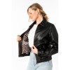 Skórzana Kurtka Damska Mauritius Czarna/Beżowa MWBjanka – Kurtki skórzane Skórzana Kurtka Damska Mauritius Czarna/Beżowa MWBjanka – Kurtki skórzane