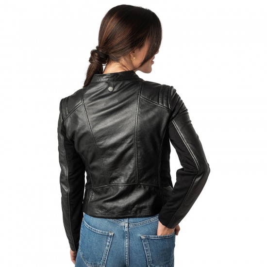 Kurtka skórzana damska Mauritius Czarna MWBylli