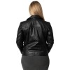Kurtka skórzana damska Mauritius Czarna MWCady