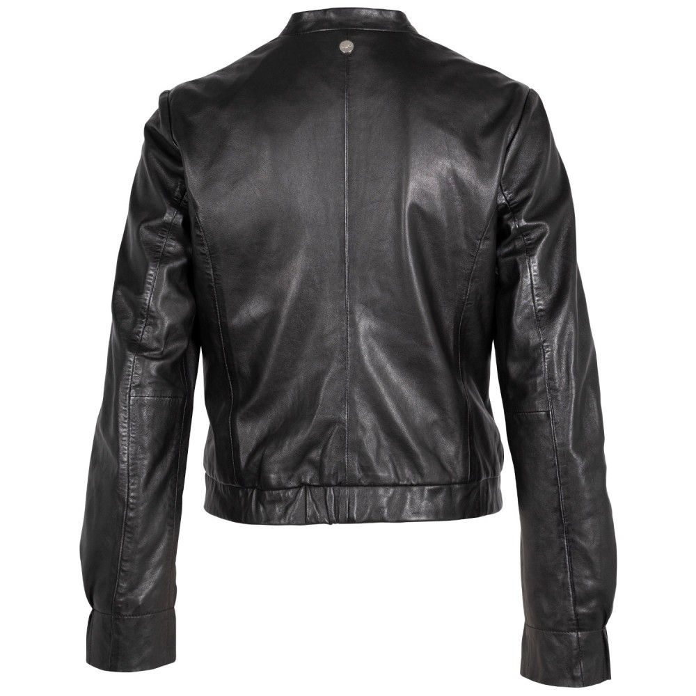 Kurtka skórzana damska Mauritius Czarna MWCandie - readytowear