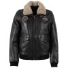 Kurtka skórzana damska Mauritius Czarna Vintage MWCarlene – Kurtki skórzane