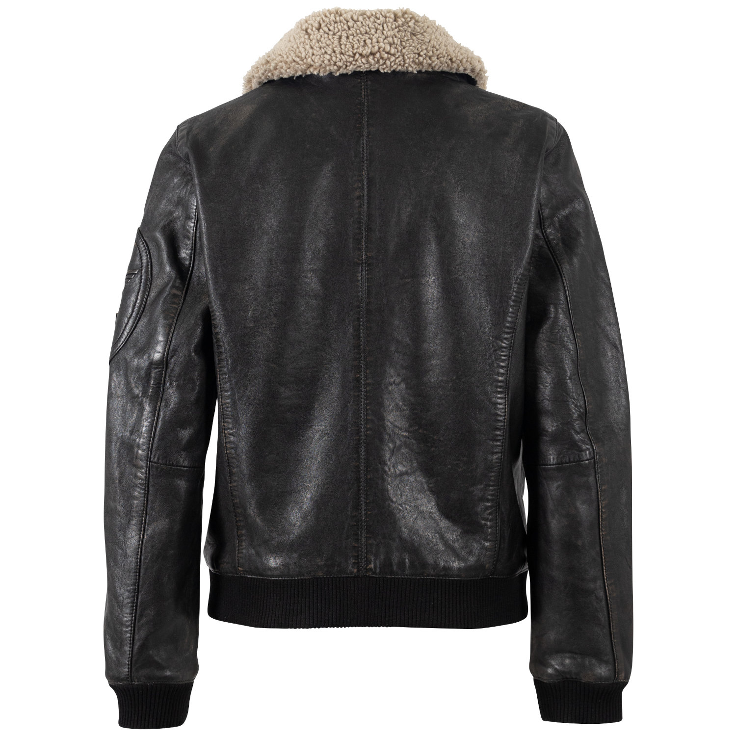 Kurtka skórzana damska Mauritius Czarna Vintage MWCarlene – Kurtki skórzane