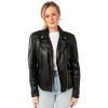Kurtka skórzana damska Mauritius Czarna MWChlara - readytowear